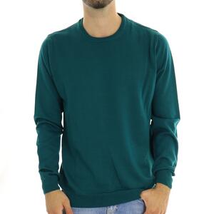 MAGLIA CON TOPPE VERDE